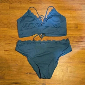 SheIn blue bikini XXL